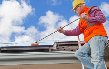Thorpe End soft wash roof cleaning